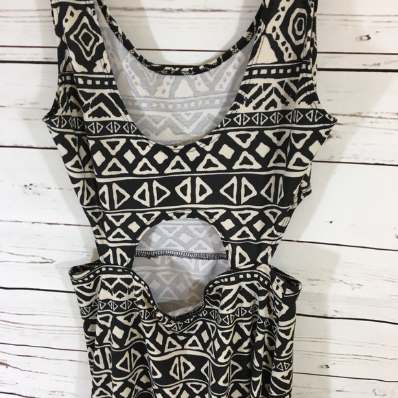 Vibe Sportswear Cut Out High Low Summer Dress - Picture 7 of 8